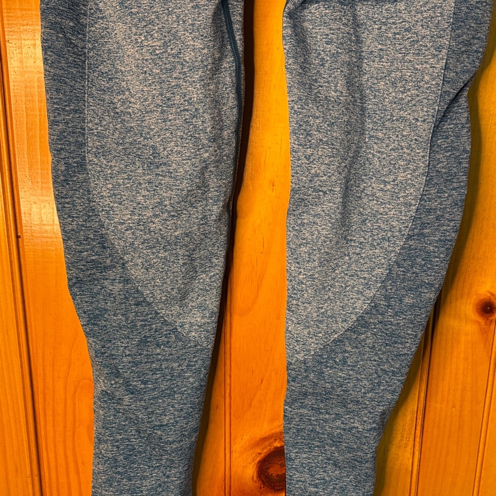 Gymshark Heathered Blue Leggings - Picture 8 of 8